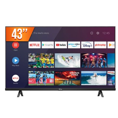 Smart TV TCL 43 LED FULL HD 43S615 KaBuM