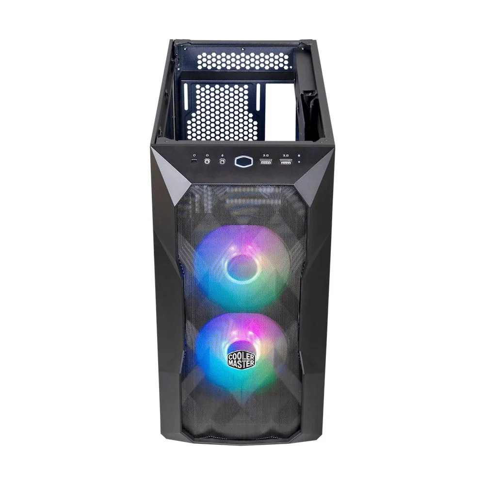 Imagem 3 de 5 do produto Gabinete Cooler Master Masterbox Td300 Mesh Mini Tower, Micro ATX, Lateral Em Vidro Temperado, Cooler Fan, Preto - Td300-kgnn-s00