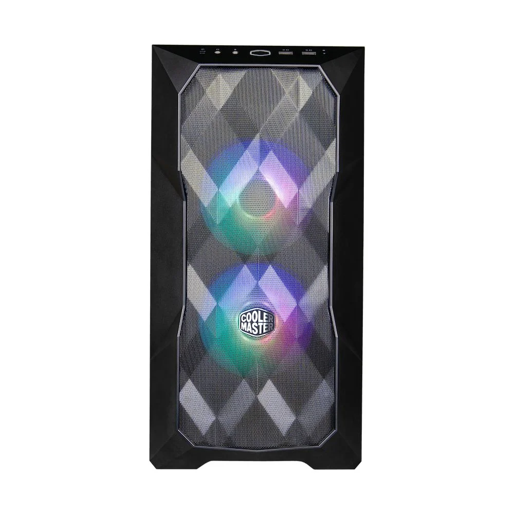 Imagem 4 de 5 do produto Gabinete Cooler Master Masterbox Td300 Mesh Mini Tower, Micro ATX, Lateral Em Vidro Temperado, Cooler Fan, Preto - Td300-kgnn-s00