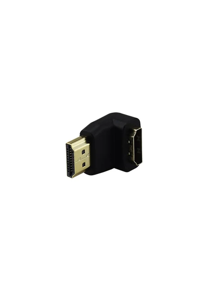 Imagem 2 de 5 do produto Adaptador HDMI Macho Para HDMI Femea Gold 90o