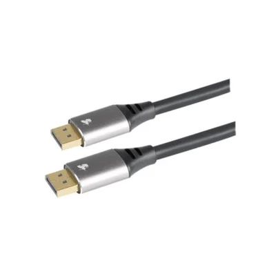 Cabo Displayport M + Displayport M 1.4, Chip SCE HBR, 1.8m