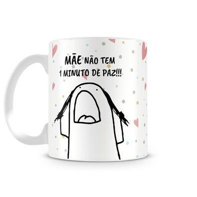 Caneca Flork Divertida Meme Figurinha Sticker Boneco Palito