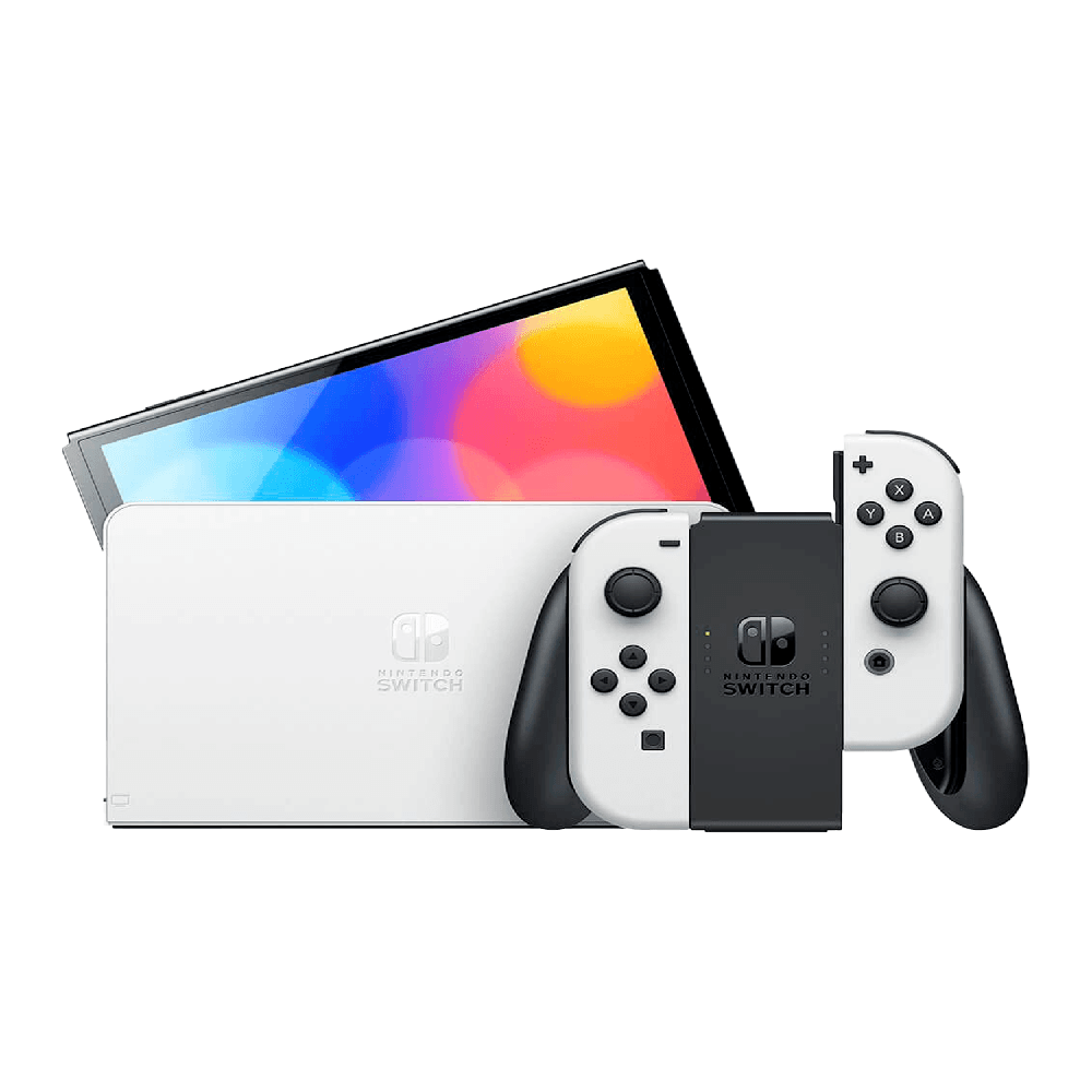 Nintendo Switch ホワイト 本体 Console Nintendo Switch Oled, 64GB, Branco | KaBuM!