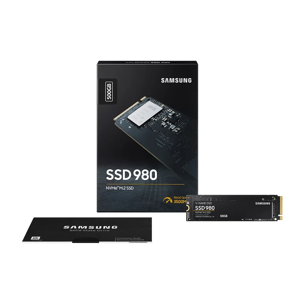 Ssd Samsung 980 500gb M2 Nvme Leitura 3500mbs