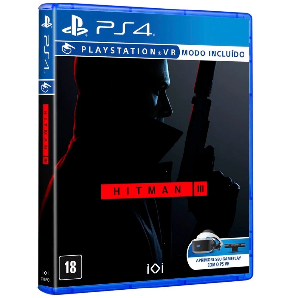 ヒットマン　　PS4 Hitman III para PS4 IO Interactive KaBuM