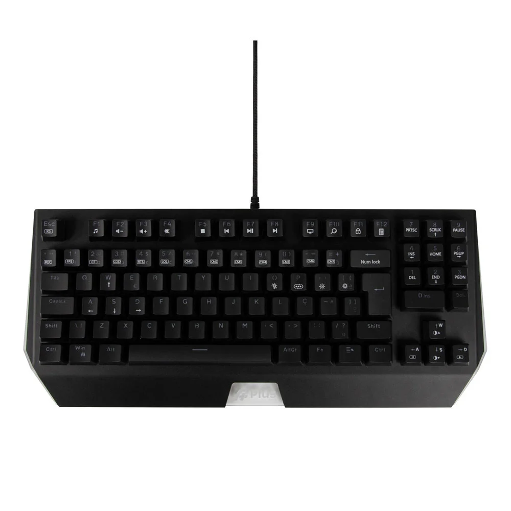 Imagem 4 de 5 do produto Teclado Gamer Aplus Tech Mizu Rainbow, Mecânico, Abnt2, Switch, Outemu Blue - Ap-kb-3989.