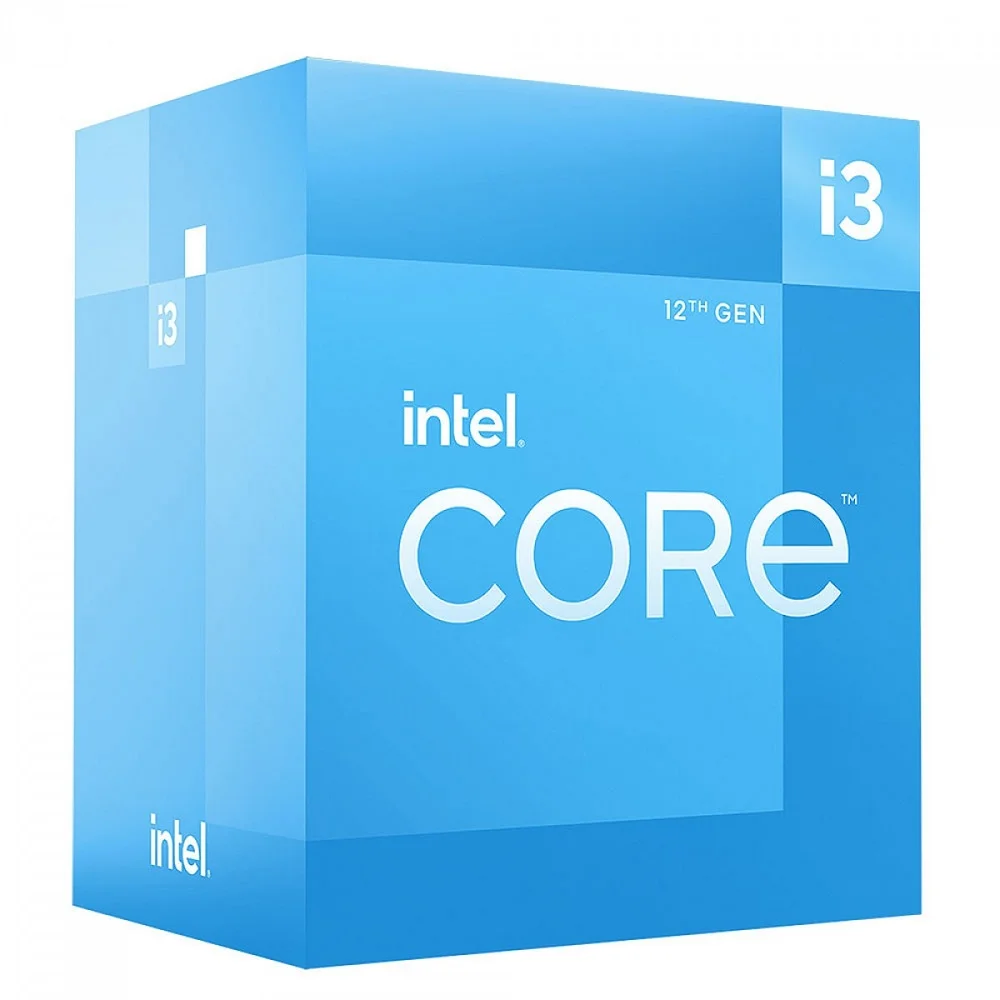 CPU Intel core-i3 12100 Processador Intel Core I312100 KaBuM