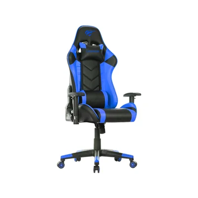 Cadeira Gamer Havit Gc932, Azul E Preto