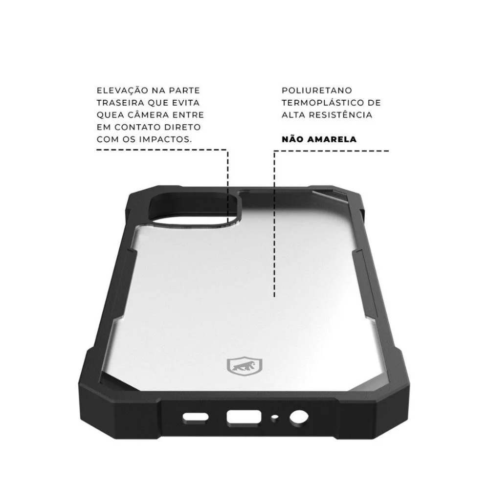 Imagem 2 de 4 do produto Capa Dinamic Cam Protection Para Samsung Galaxy S22 Ultra - Gshield