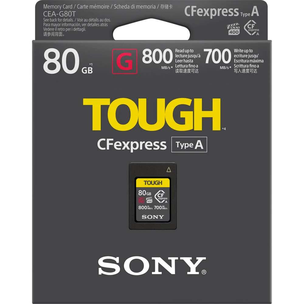 その他 SONY 80GB TOUGH CEA-G80T A Type CFexpress Sony 80GB CEA-G80T TypeA CFexpress TOUGH その他