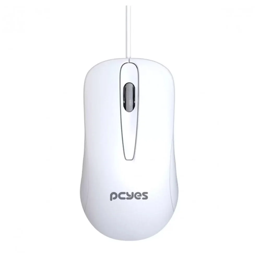 Imagem 4 de 5 do produto Teclado Pcyes USB + Mouse Soft, Branco - Pcosf2w