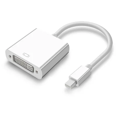 Cabo Thunderbolt Mini DisplayPort Macho X DVI Fêmea, Win Cabos, 24+5