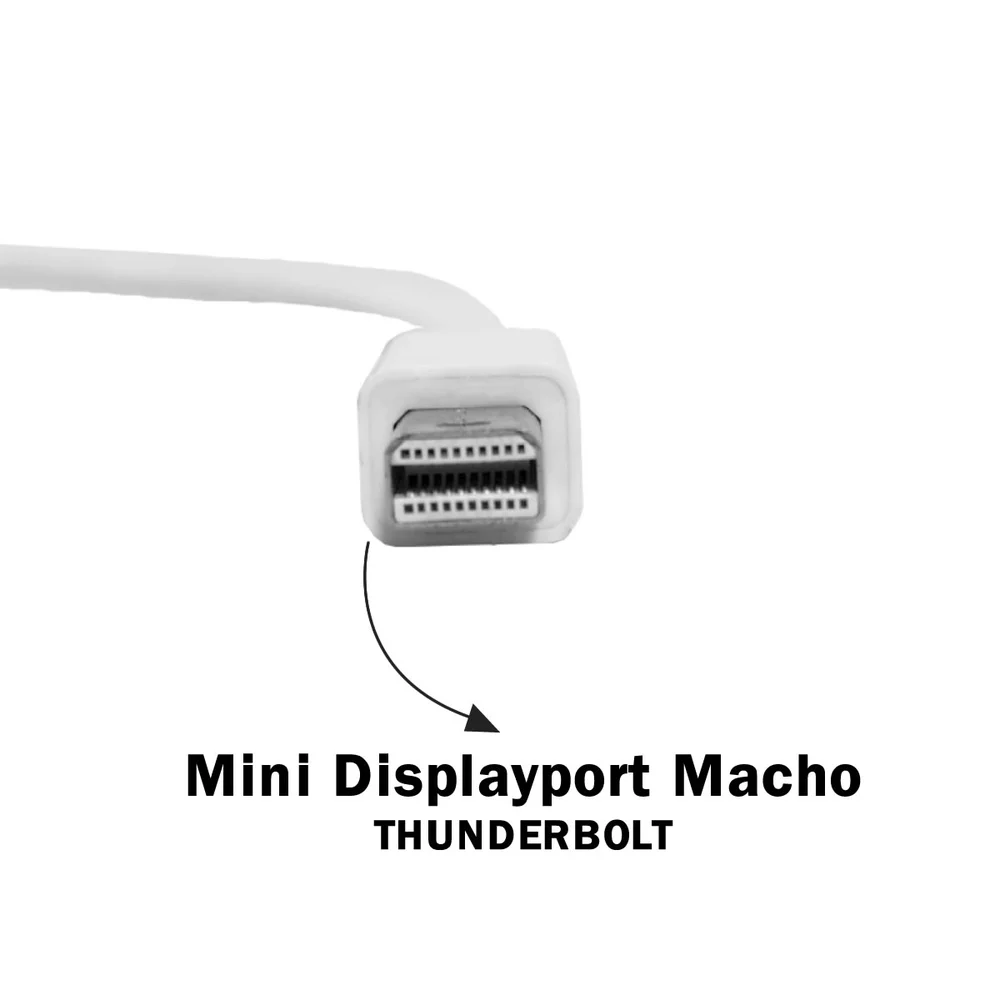 Imagem 3 de 4 do produto Cabo Thunderbolt Mini DisplayPort Macho X DVI Fêmea, Win Cabos, 24+5