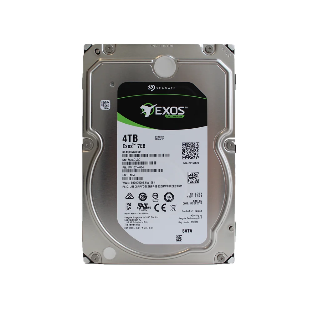 Seagate 3.5インチ HDD 4TB HD 35 Exos Para Servidor KaBuM