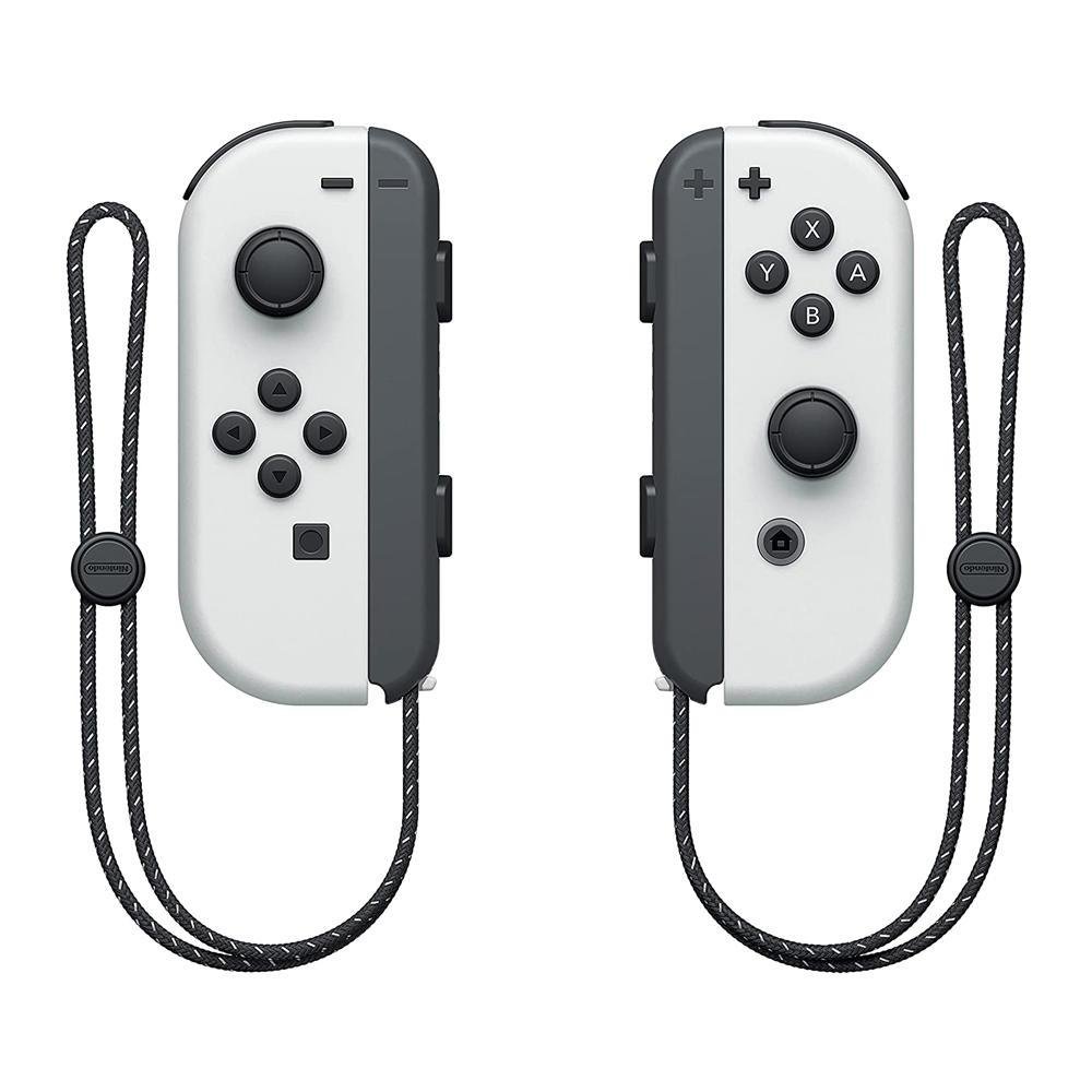 Imagem 3 de 5 do produto Console Nintendo Switch 64gb Tela Oled 7 Pol. Branco E Preto