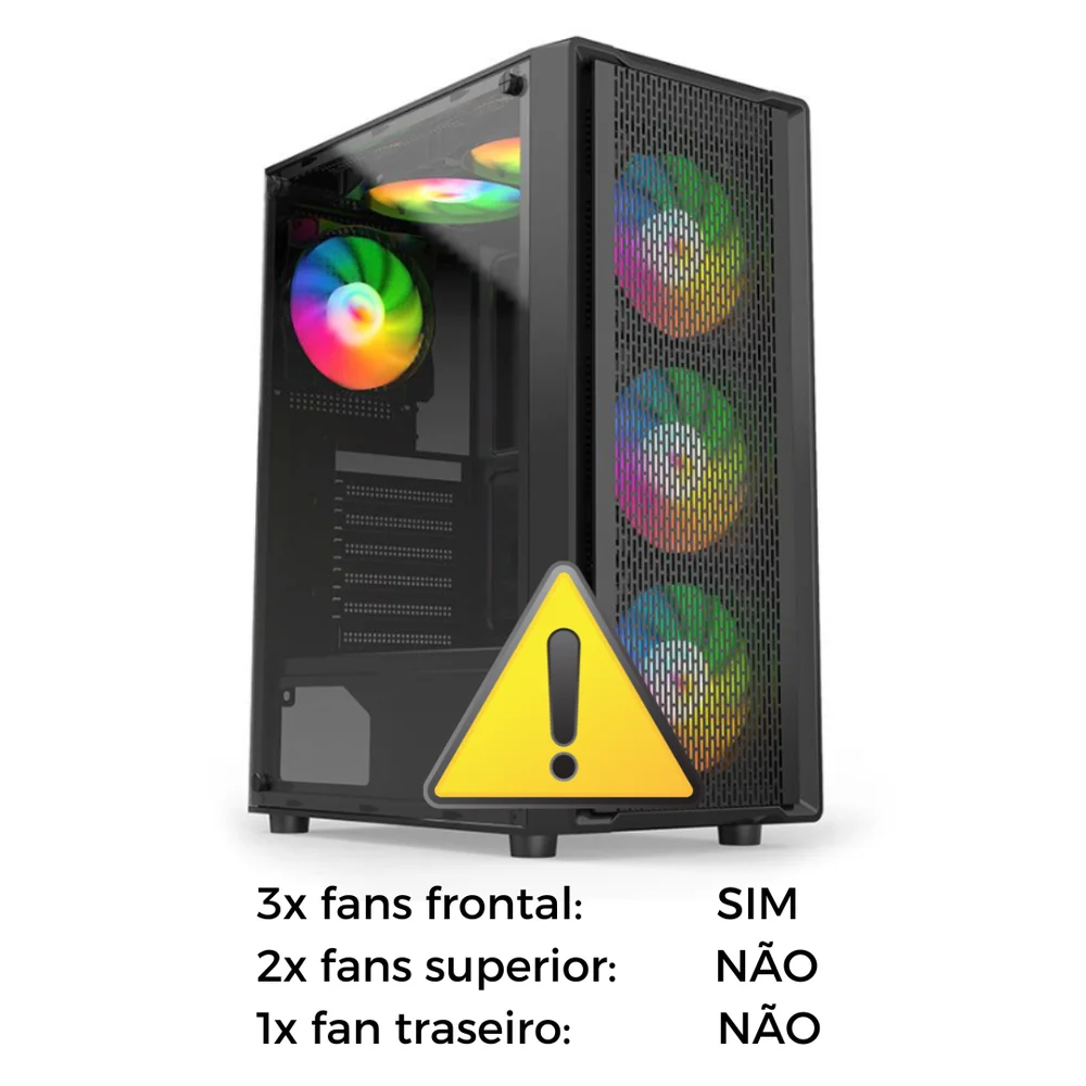 PC Gamer I5 16GB SSD 500GB RX 550 KaBuM