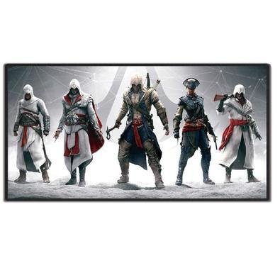 Mouse Pad Gamer Extra Grande Familia Assassina Tamanho 700x350x3mm