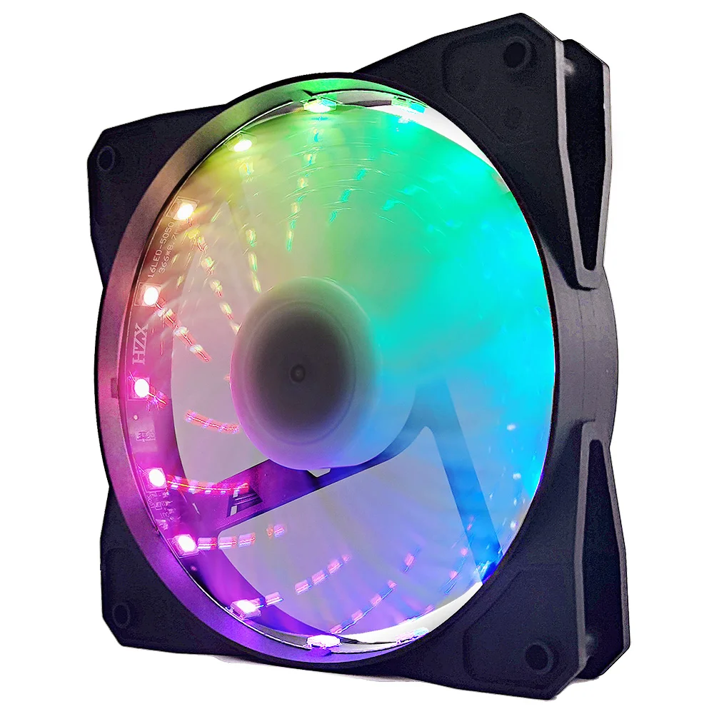 Imagem 5 de 5 do produto Kit Cooler FAN com 4 Unidades Evus, RGB, Com Controladora, Controle Remoto - FK-12R