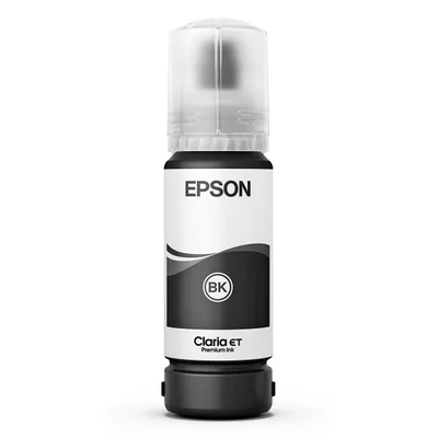 Garrafa De Tinta Epson Ecotank 555 T555120, Preto Para Impressora L8180