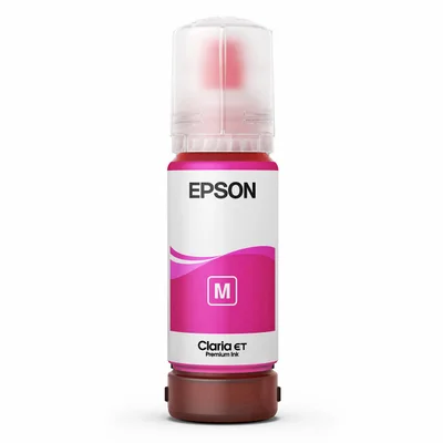 Garrafa De Tinta Epson Ecotank 555 T555320, Magenta Para Impressora L8180