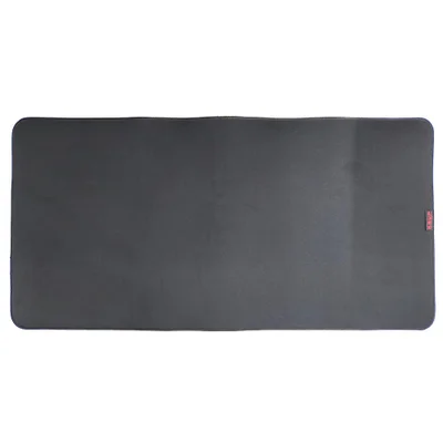 Mousepad Gamer Extra Grande 80x40cm Superfície Speed Preto Com Borda Reforçada