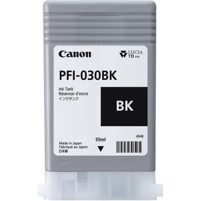 Cartucho De Tinta Canon Ink Tank Pfi-030bk 3489c001aa