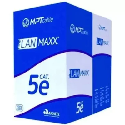 Cabo De Rede Mptcable 24awgx4p At.5e Cmx Az Cx305m U/utp