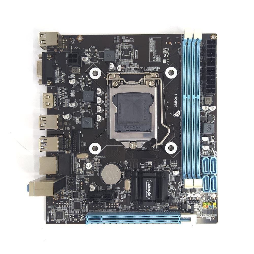 Placa-Mãe Knup H81, Intel LGA 1150, 2 Slots DDR3, 1 Slot PCIe X16, 2 USB 3.0 - KP-H81 4