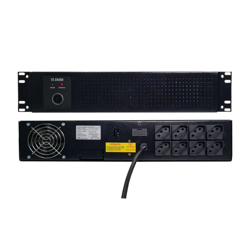 Imagem 3 de 3 do produto Nobreak Ts Shara Ups Rack Senoidal Universal 1500va Bivolt - 6956