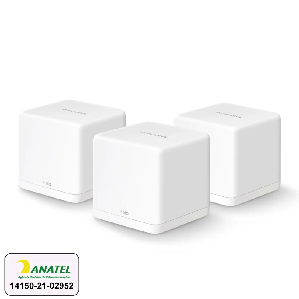 Imagem 5 de 5 do produto Roteador Wi-fi Mesh Mercusys Halo H30g (3 Unid.) Gigabit Ac1300