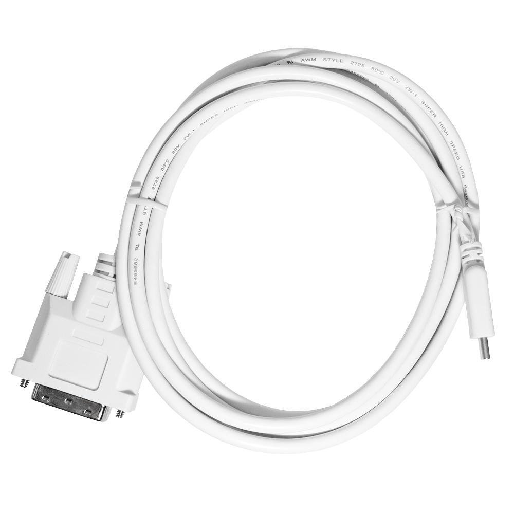 Imagem 1 de 4 do produto Cabo USB 3.1 Tipo C X DVI 24+1 Win Cabos De 2m
