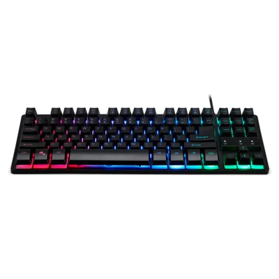 Teclado Gamer Acer Nitro TKL, RGB Led Rainbow, Anti-Ghosting, ABNT2, USB - NKW120