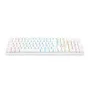 Teclado Óptico Gamer Redragon Surara Pro RGB, Switch Vermelho, Abnt2, Keycaps Abs Doubleshot, Branco