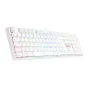 Teclado Óptico Gamer Redragon Surara Pro RGB, Switch Vermelho, Abnt2, Keycaps Abs Doubleshot, Branco