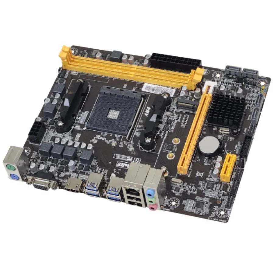 Placa-Mãe Brazil PC, AMD AM4, OEM - BPC-A320M-E 5