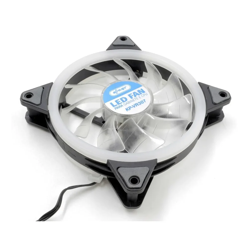Cooler FAN Knup, 120x25mm, LED - KP-VR307 6