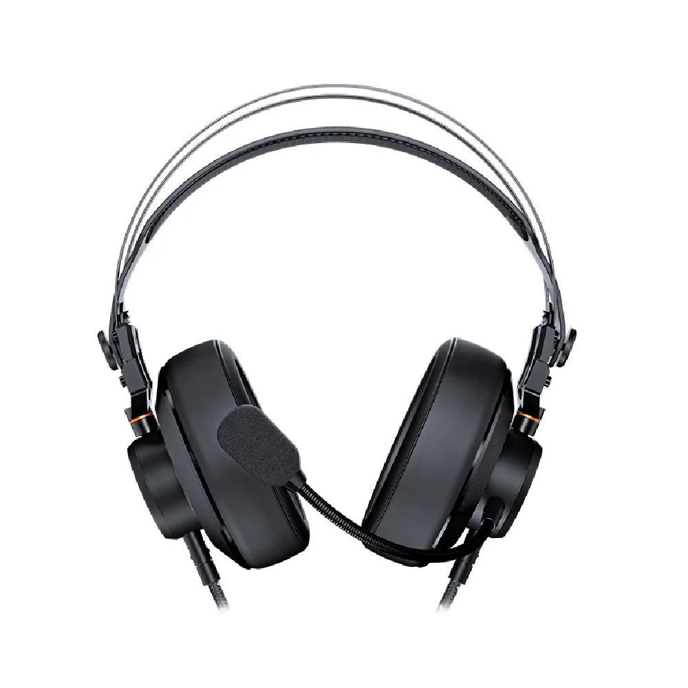 Headset Gamer Cougar Vm410 Tournament Conector 3.5mm C/microfone 53mm Preto - Cgr-p530-550