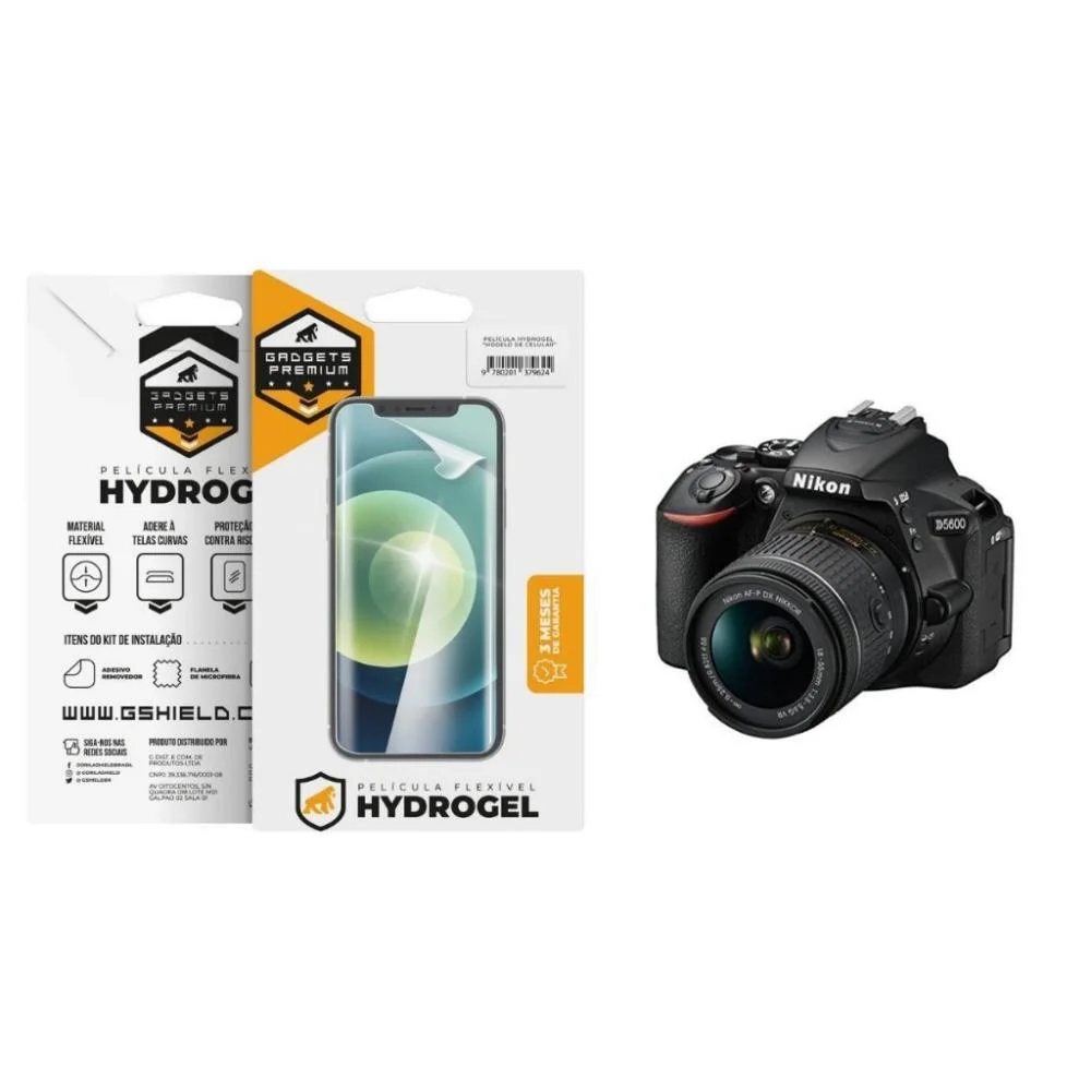 Película Hydrogel Para Nikon D5600 - Gshield Película Hydrogel Para Nikon D5600 - Gshield