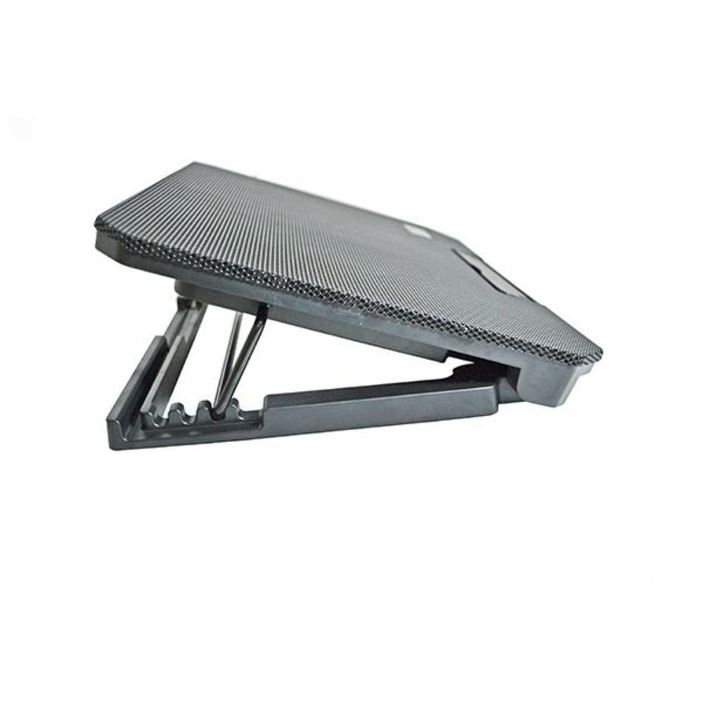 Imagem 2 de 3 do produto BASE PORTATIL NOTEBOOK PRETO C/ COOLER 140MM MICRODIGI MD-F2030