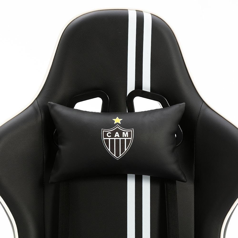 Imagem 2 de 5 do produto Cadeira Gamer Boxbit  Atlético Mineiro Invicto, Até 120 Kg, Base Rodízio