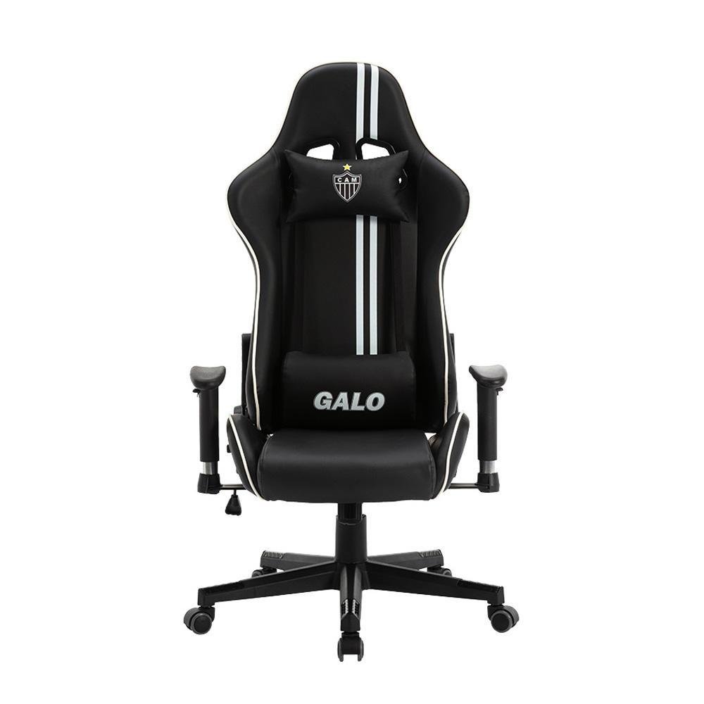 Imagem 3 de 5 do produto Cadeira Gamer Boxbit  Atlético Mineiro Invicto, Até 120 Kg, Base Rodízio
