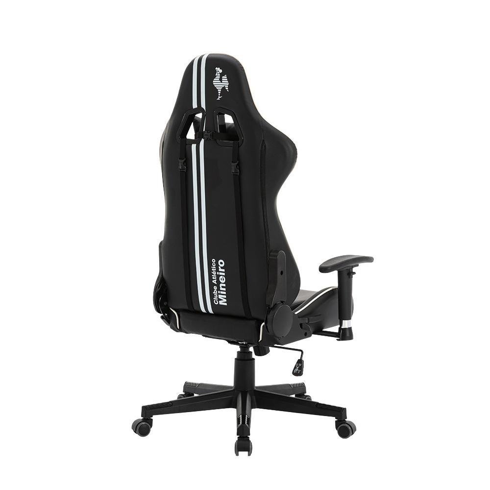 Imagem 5 de 5 do produto Cadeira Gamer Boxbit  Atlético Mineiro Invicto, Até 120 Kg, Base Rodízio