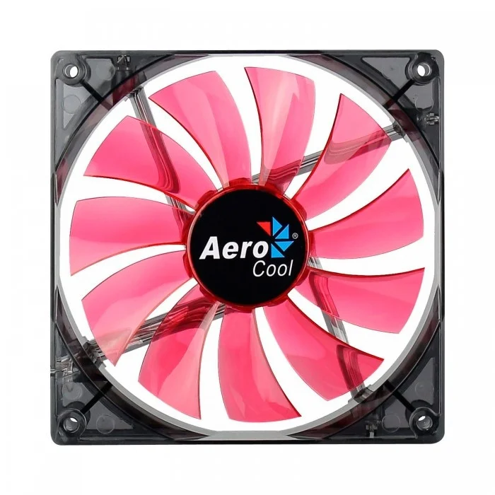 Cooler Fan Aerocool Lightning 14cm, Led - Vermelho 4