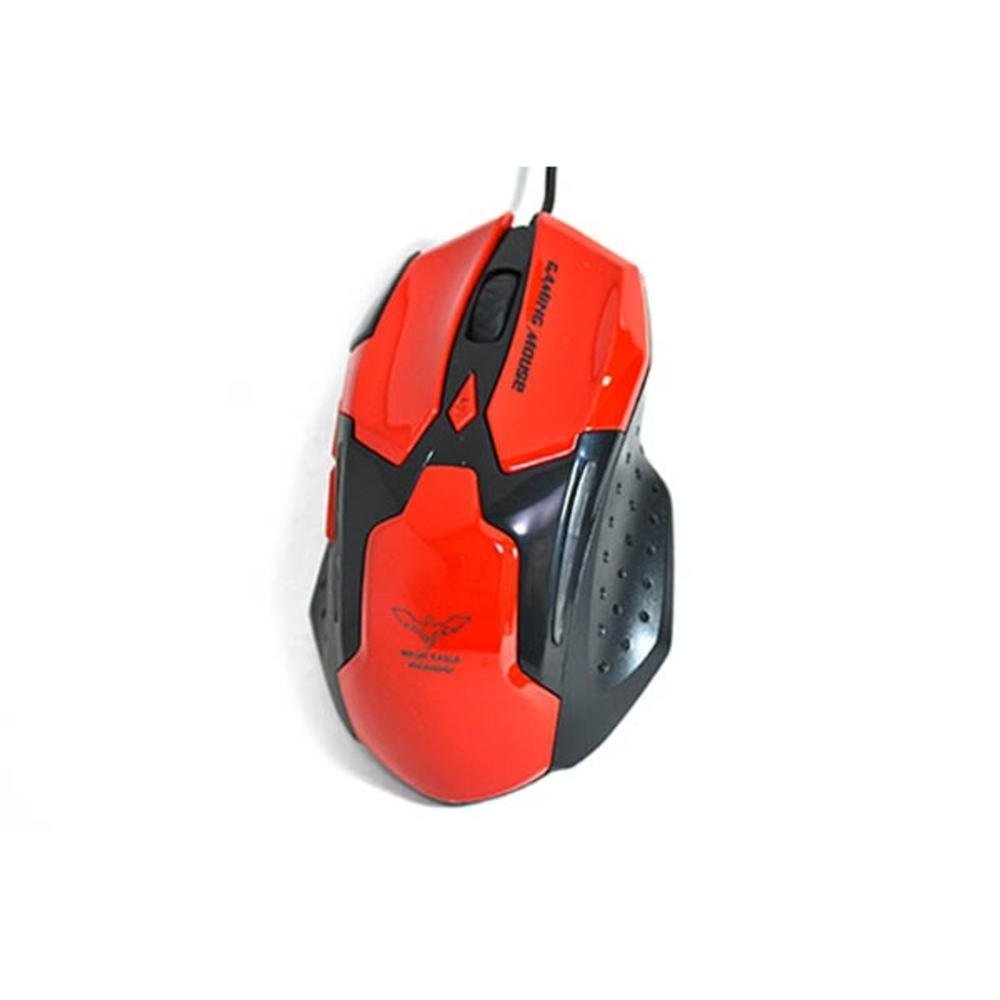 Imagem 2 de 2 do produto MOUSE USB MICRODIGI GAMING 7 BUTTON C/ SOFTWARE MACRO MD-MS898 RED