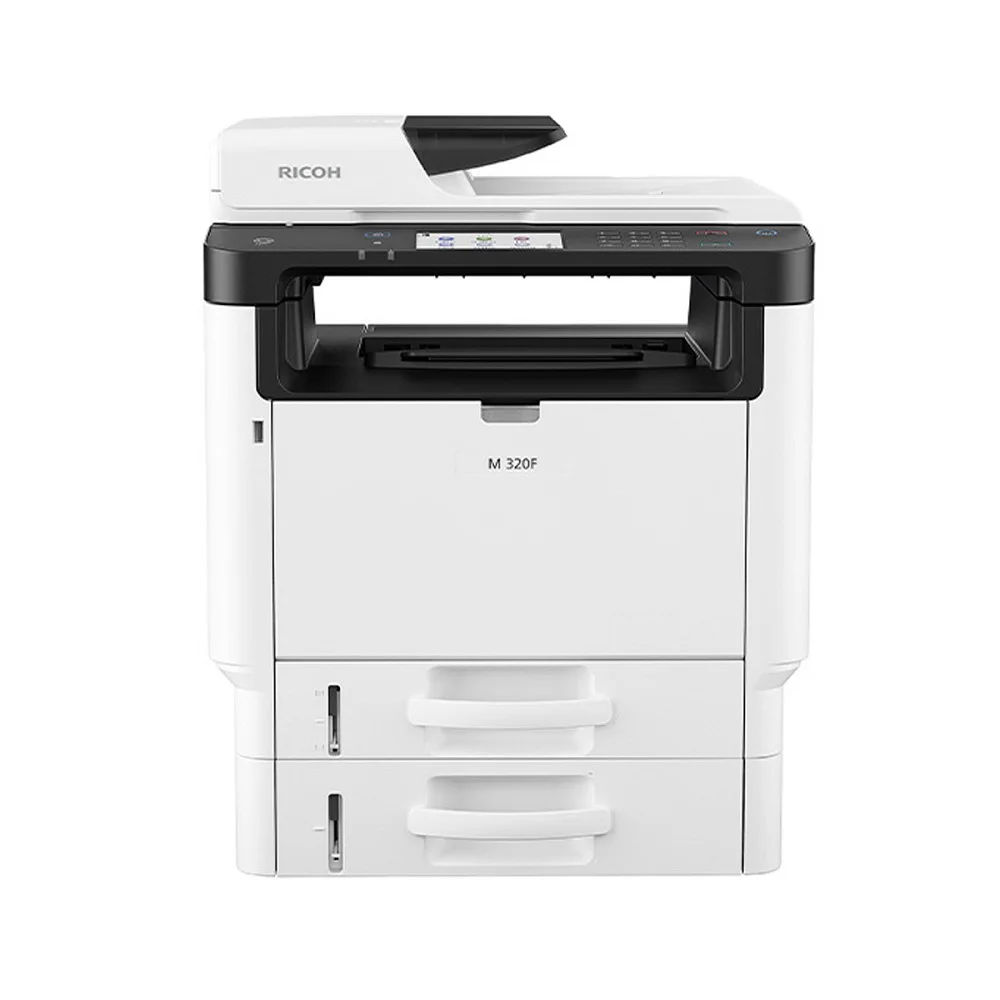Imagem 5 de 5 do produto Impressora  Multifuncional Laser Ricoh Mp320f, Preto e branco, Mono, USB, Ethernet,  Duplex, 110v