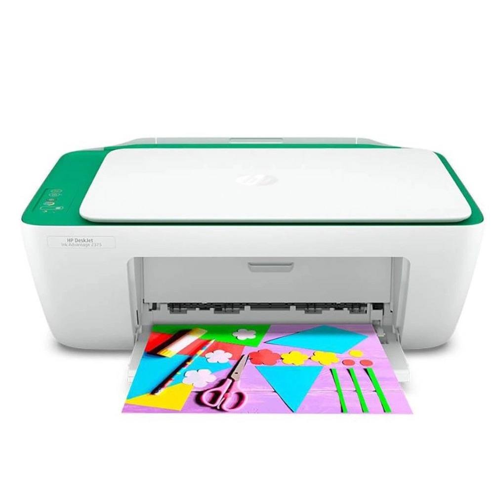 Multifuncional Hp 2375 Aio (impre/copiadora/scanner/wifi) Jato De Tinta 7wq01a