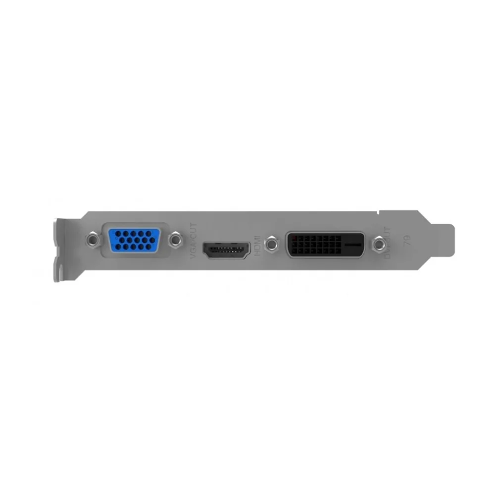Placa de Vídeo Palit NVIDIA GeForce GT 710, 2GB DDR3, 64 Bits, HDMI/VGA/DVI - NEAT7100HD46-2080F 6