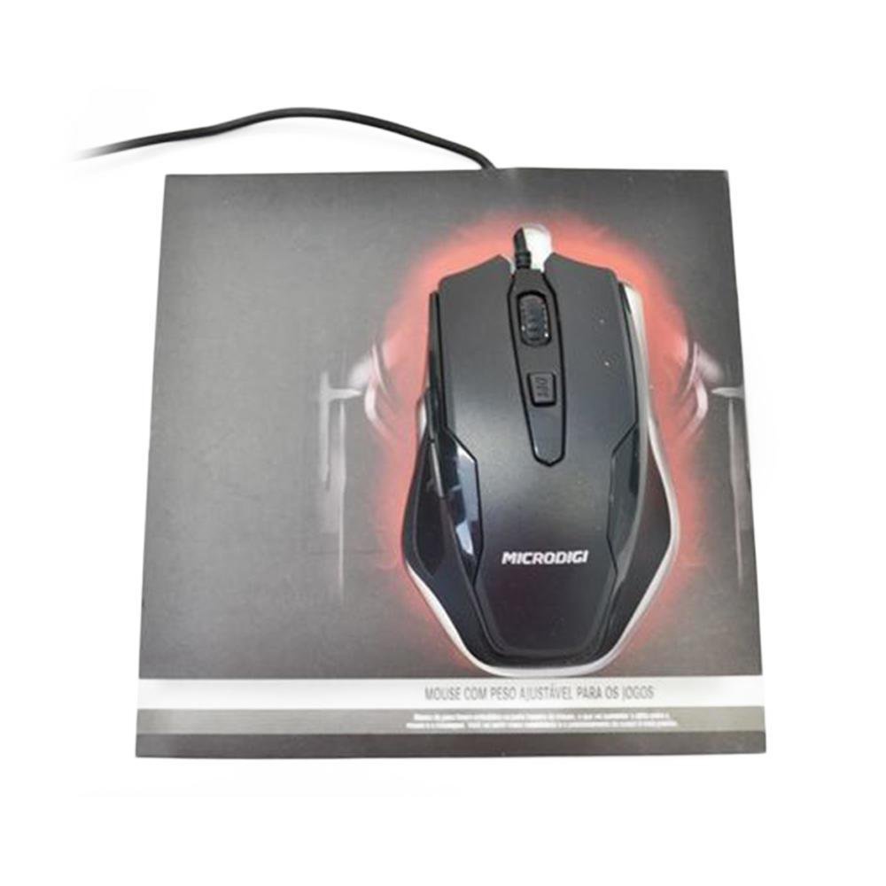 Imagem 2 de 4 do produto MOUSE USB MICRODIGI GAMING 6 BUTTON MD-MS683