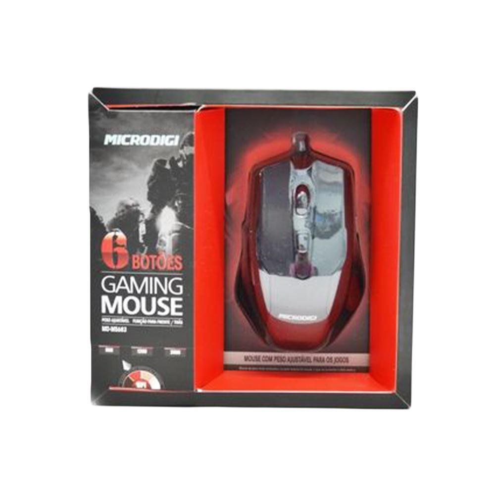 Imagem 3 de 4 do produto MOUSE USB MICRODIGI GAMING 6 BUTTON MD-MS683