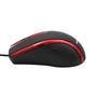 MOUSE USB MICRODIGI MD-MS753 BLACK+RED
